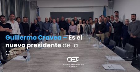 GUILLERMO CRAVEA ES EL NUEVO PRESIDENTE DE LA CÁMARA EMPRESARIA