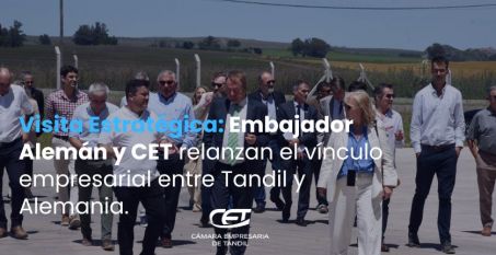 Visita Estratégica: Embajador Alemán y CET relanzan el vínculo empresarial 