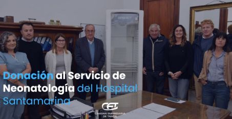 La CET donó una heladera al Servicio de Neonatología del Hospital 