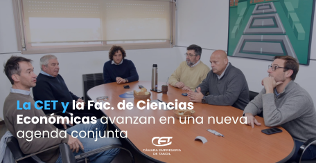 La CET y la Fac. de Cs Económicas avanzan en una nueva agenda conjunta.